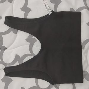 Black Sports bra